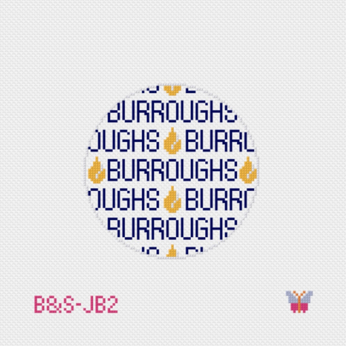 PREORDER: Burroughs Flame - 18 mesh 4” Round